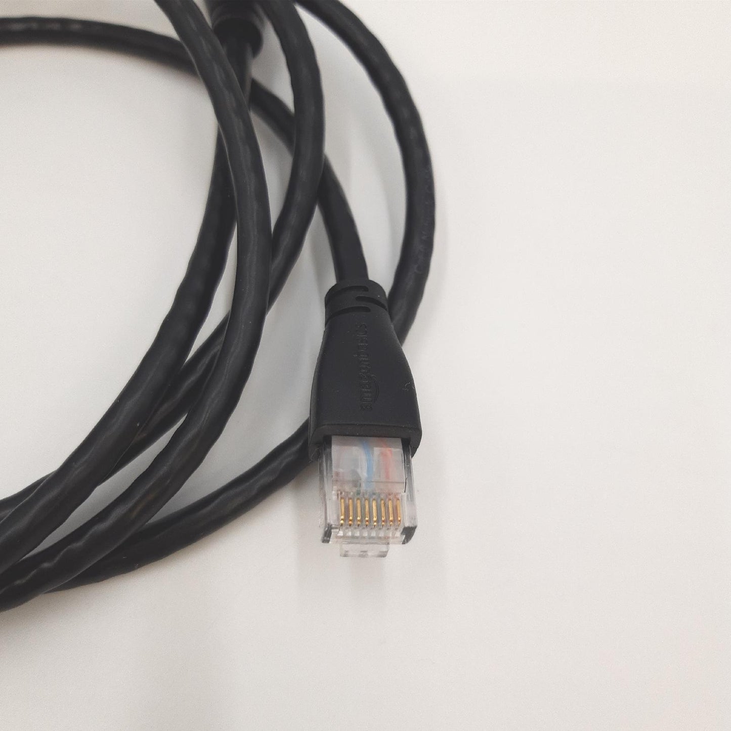 Amazon Basics Ethernet Kabel Netzwerk Kabel Cat6 15 Meter Gigabit Geschwindigkeit Schwarz kabel