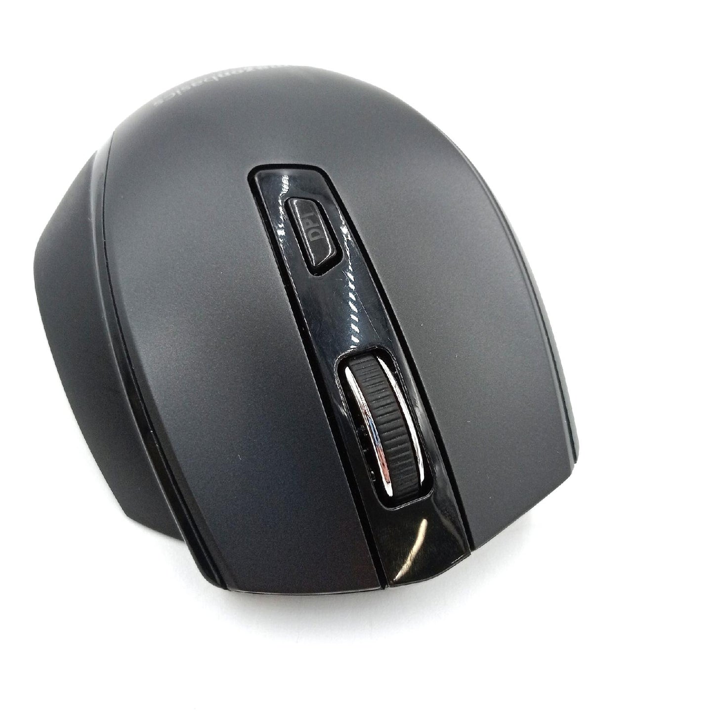 Amazon Basics Ergonomische kabellose USB Maus - DPI einstellbar - Schwarz