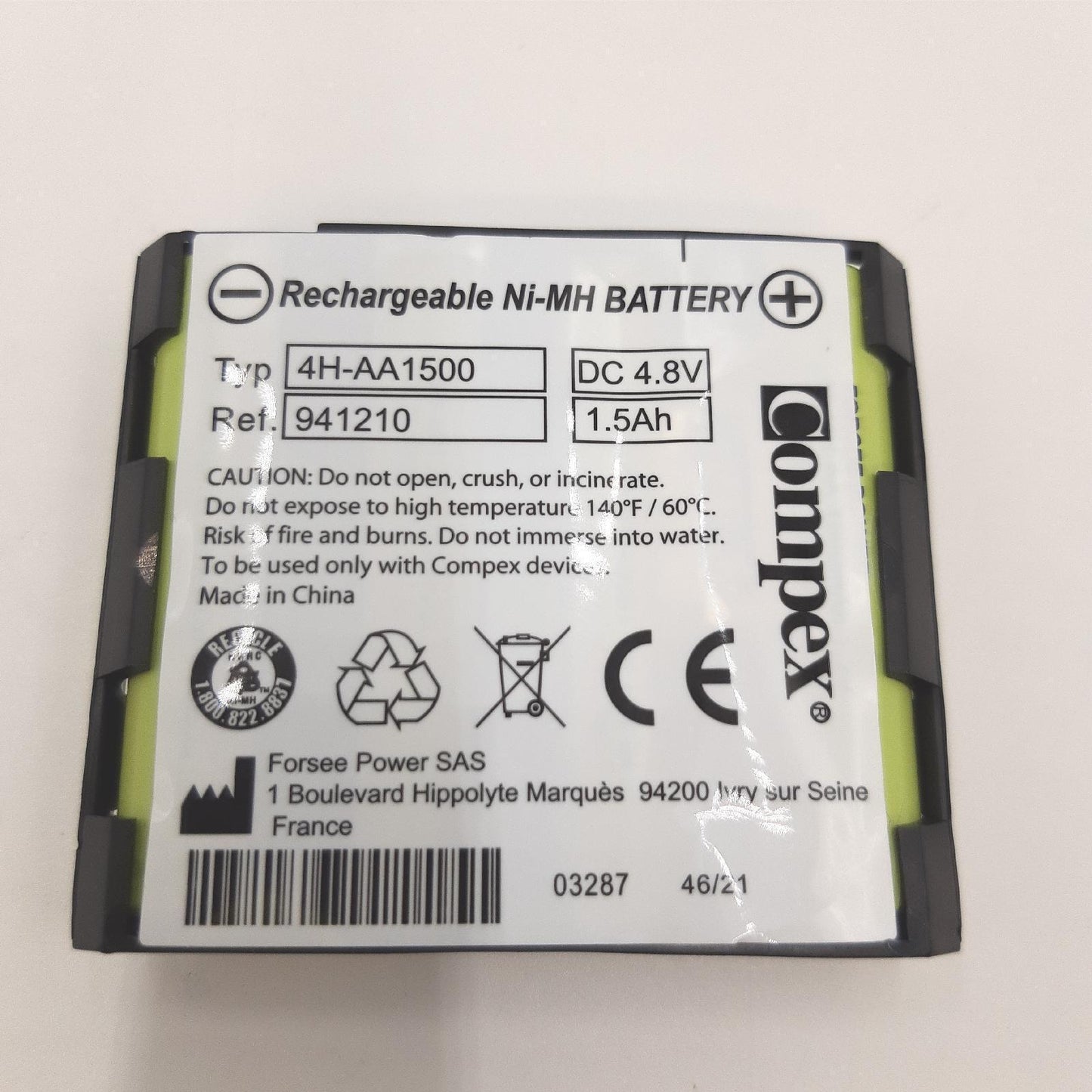 Compex Ersatzakku, CO5 941210