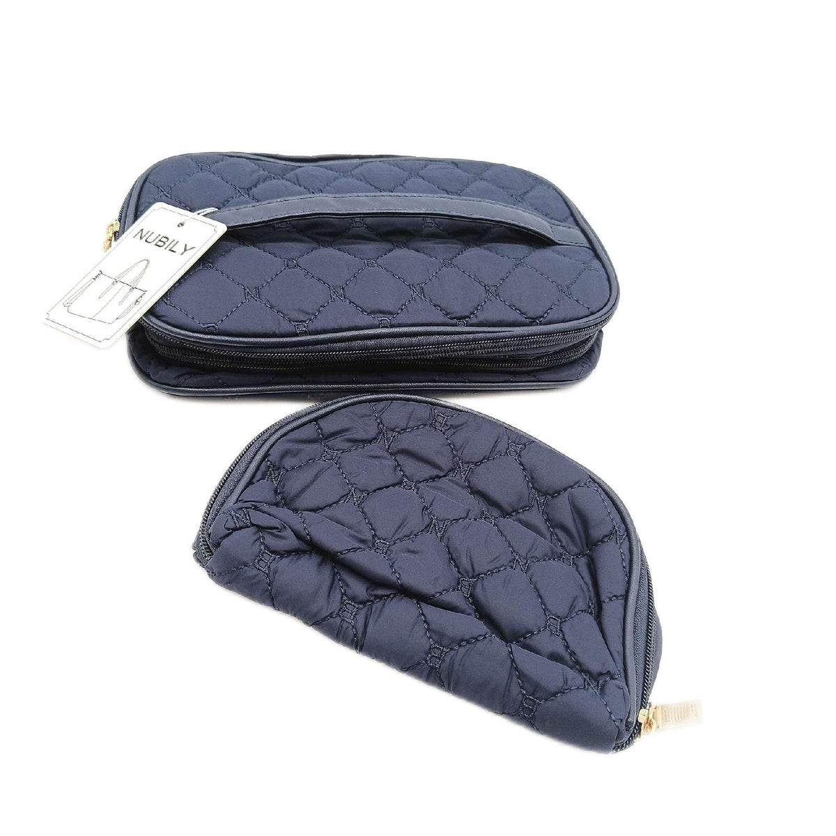 NUBILY Kosmetiktasche Damen Make Up Tasche Reise Kulturbeutel Groß Luxus Design