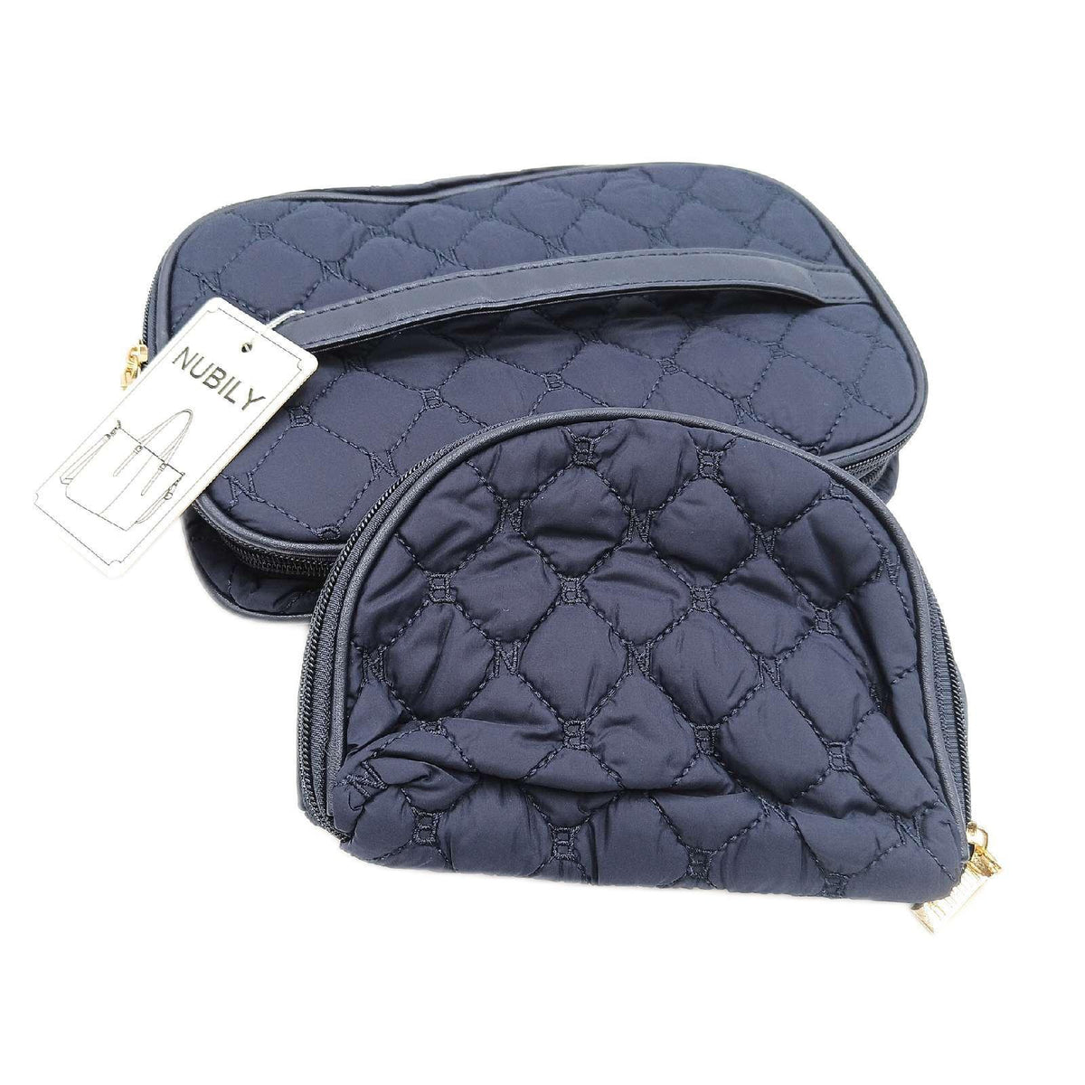 NUBILY Kosmetiktasche Damen Make Up Tasche Reise Kulturbeutel Groß Luxus Design