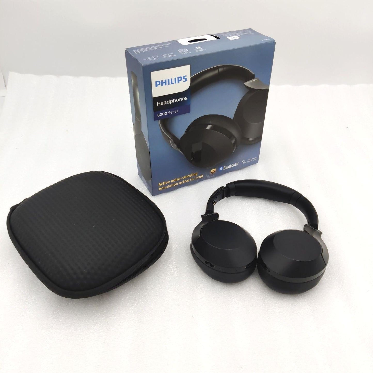 Hi Res Kopfhörer ANC Bluetooth Komfortabel Flexibel Sprachassistent Schwarz Gehäuse Gebrochen