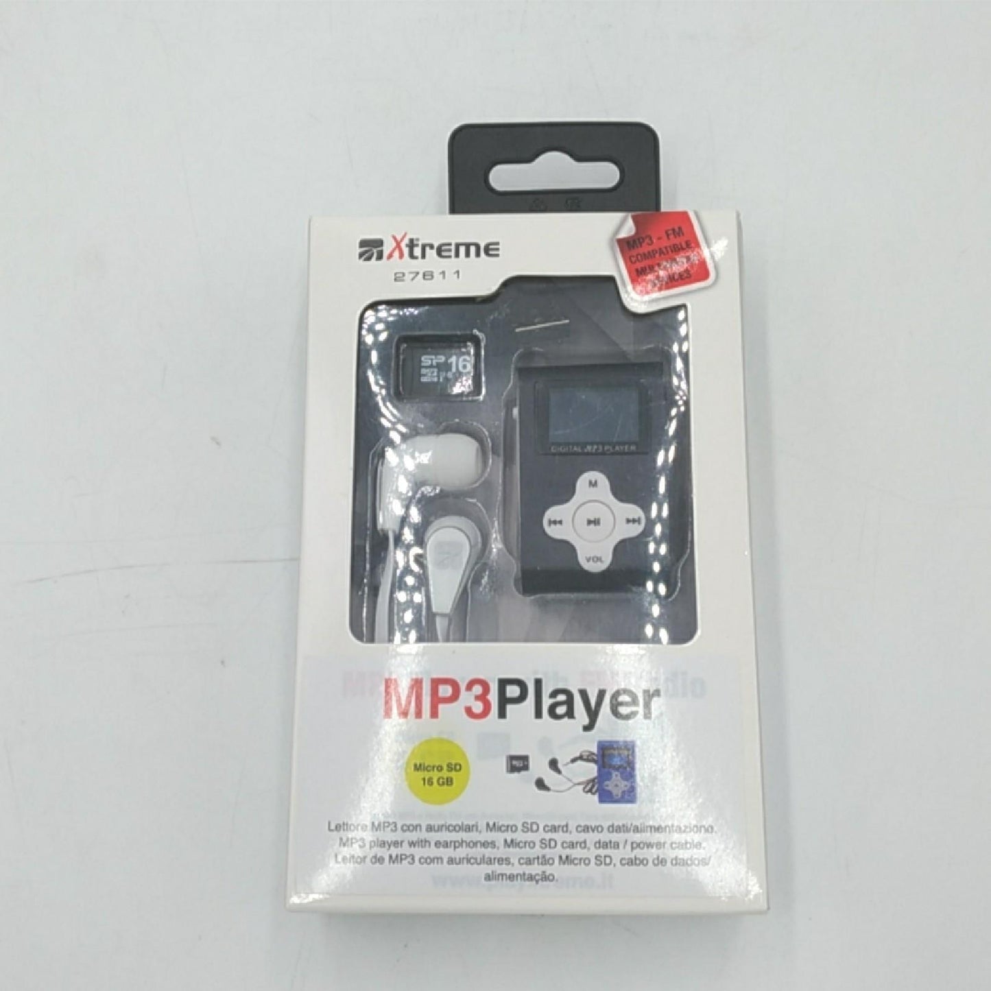 Xtreme Audio Player Elektronik Xtreme 27611 Speicher 4 GB inklusive Kopfhörer Mini