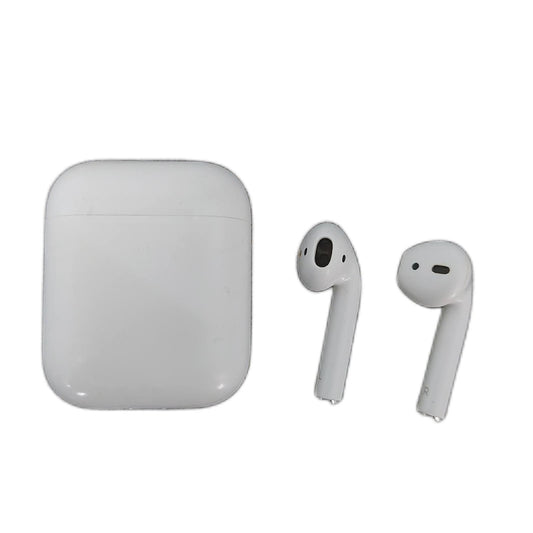 Apple AirPods Ladecase Kabellos Headset Linker Hoerer Leise Gebrauchsspuren Case Ohr