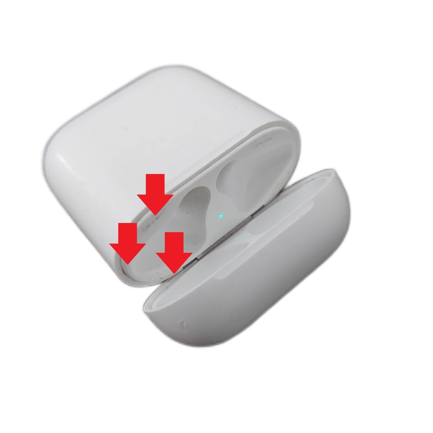 Apple AirPods Ladecase Kopfhörer kabellos Headset Musik - DEFEKT