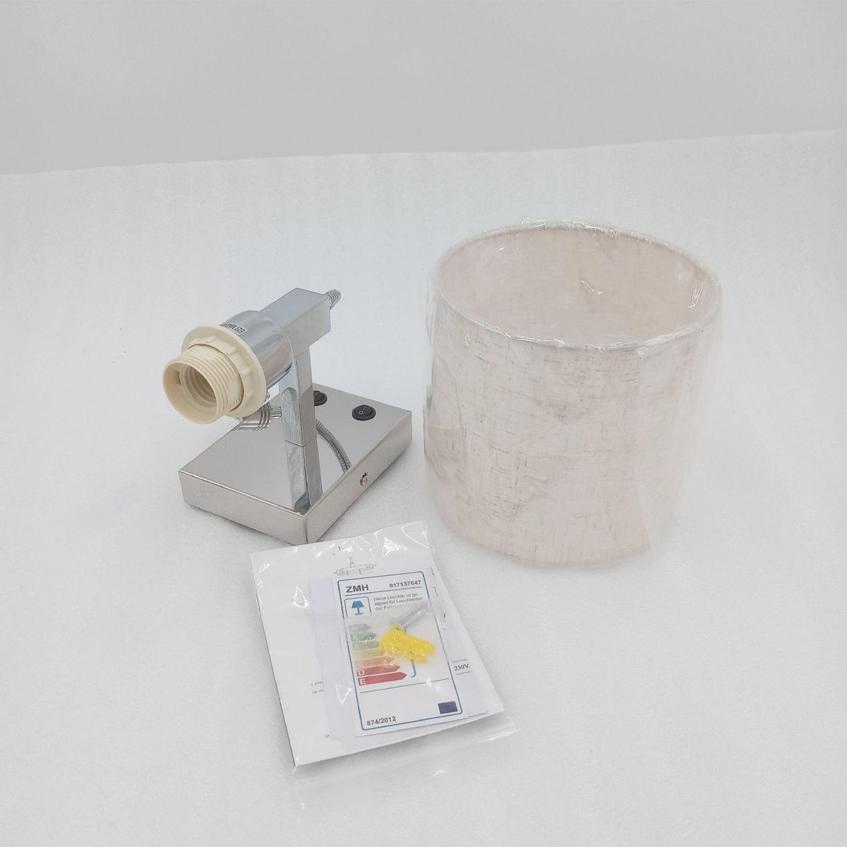 ZMH Wandleuchte Schlafzimmer Wandlampe Innen Rund LED Modern Wandstrahler