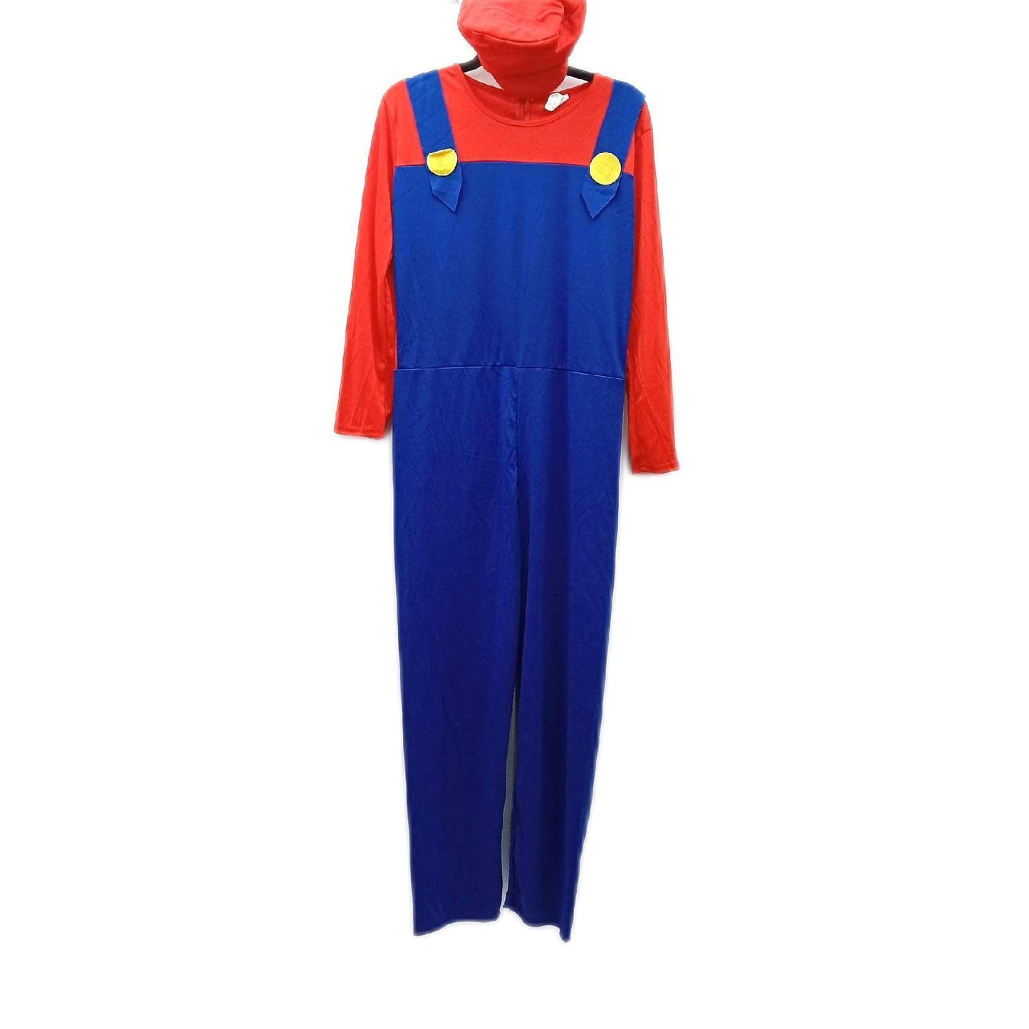 Mario Kinderkostüm Karneval Fasching Super Klempner Kostüm Größe M für Kinder