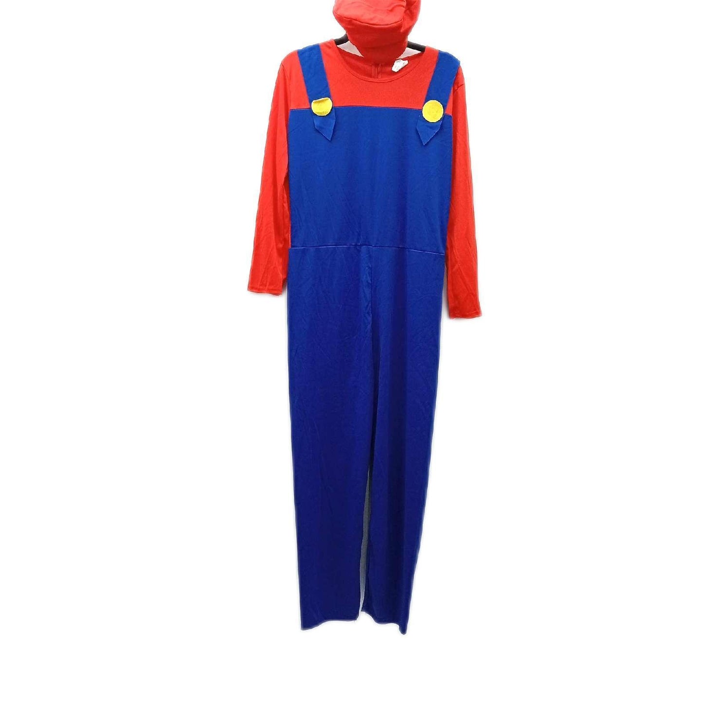 Mario Kinderkostüm Karneval Fasching Super Klempner Kostüm Größe M für Kinder