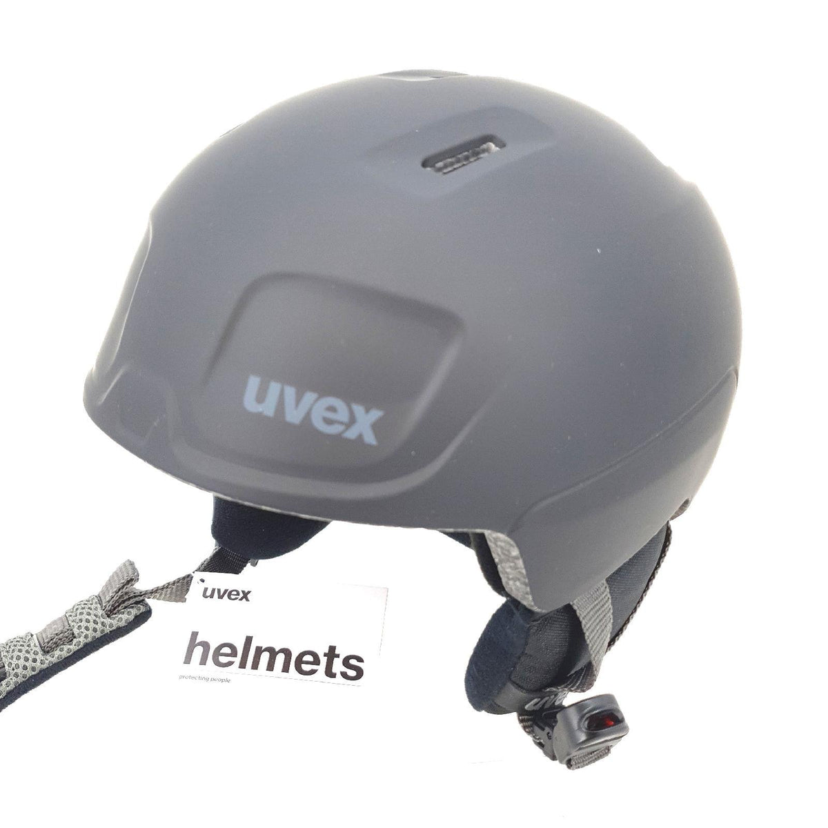 uvex heyya pro Kinderskihelm, Black matt, 51-55 cm