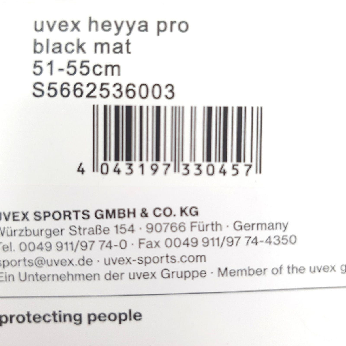 uvex heyya pro Kinderskihelm, Black matt, 51-55 cm
