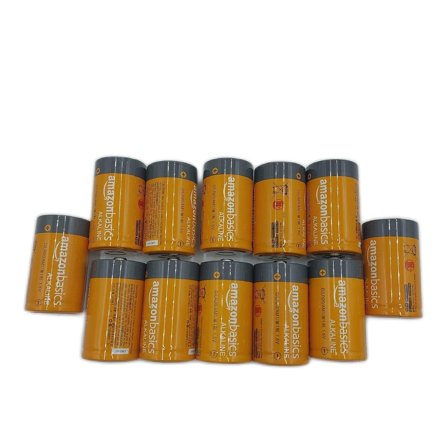 Amazon Basics Batterien D Typ Power Batteriepack 12 Stück lange Haltbarkeit