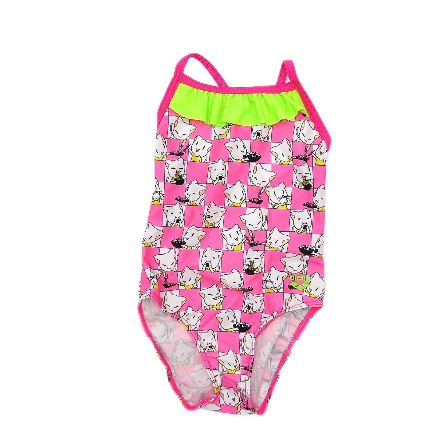 Arena Badeanzug Kinderbekleidung Arena Kids Girls Friends Cross Back Einteiler Schwimmb