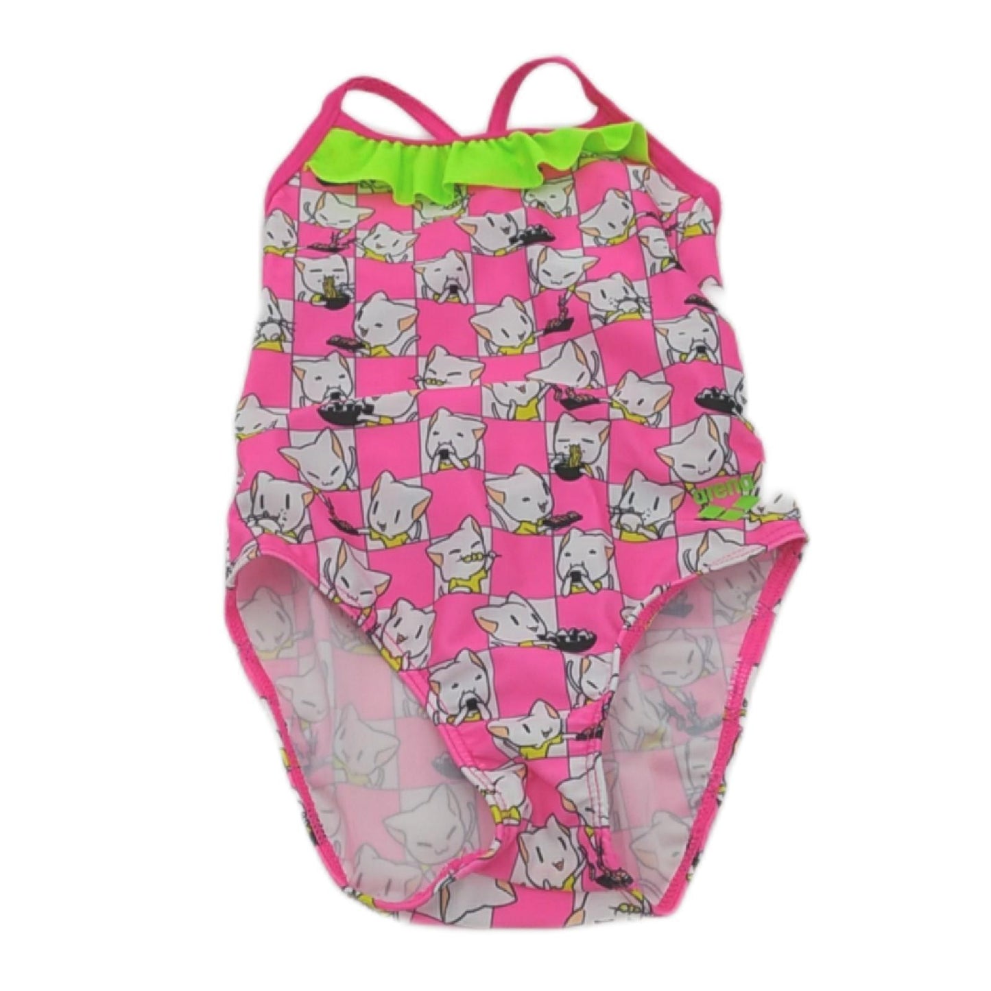 Arena Badeanzug Kinderbekleidung Arena Kids Girls Friends Cross Back Einteiler Schwimmb