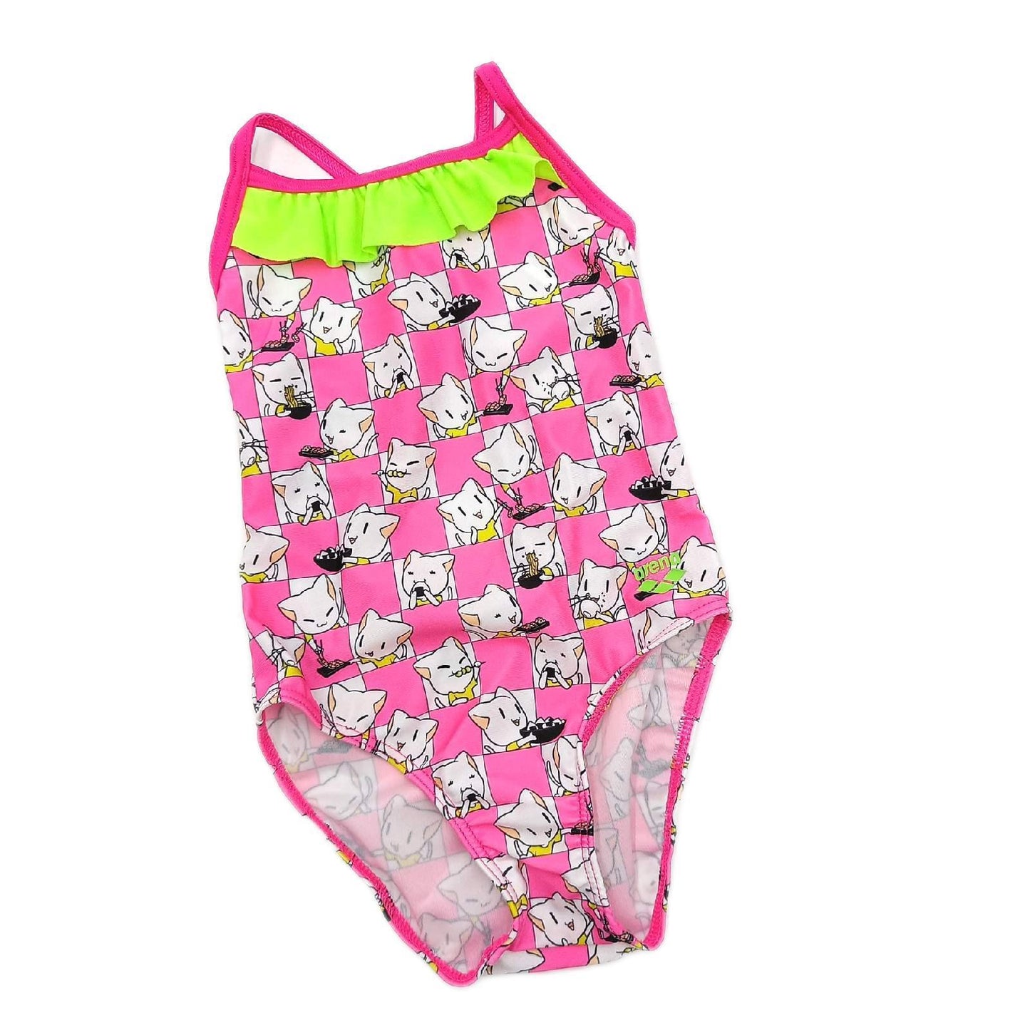Arena Badeanzug Kinderbekleidung Arena Kids Girls Friends Cross Back Einteiler Schwimmb