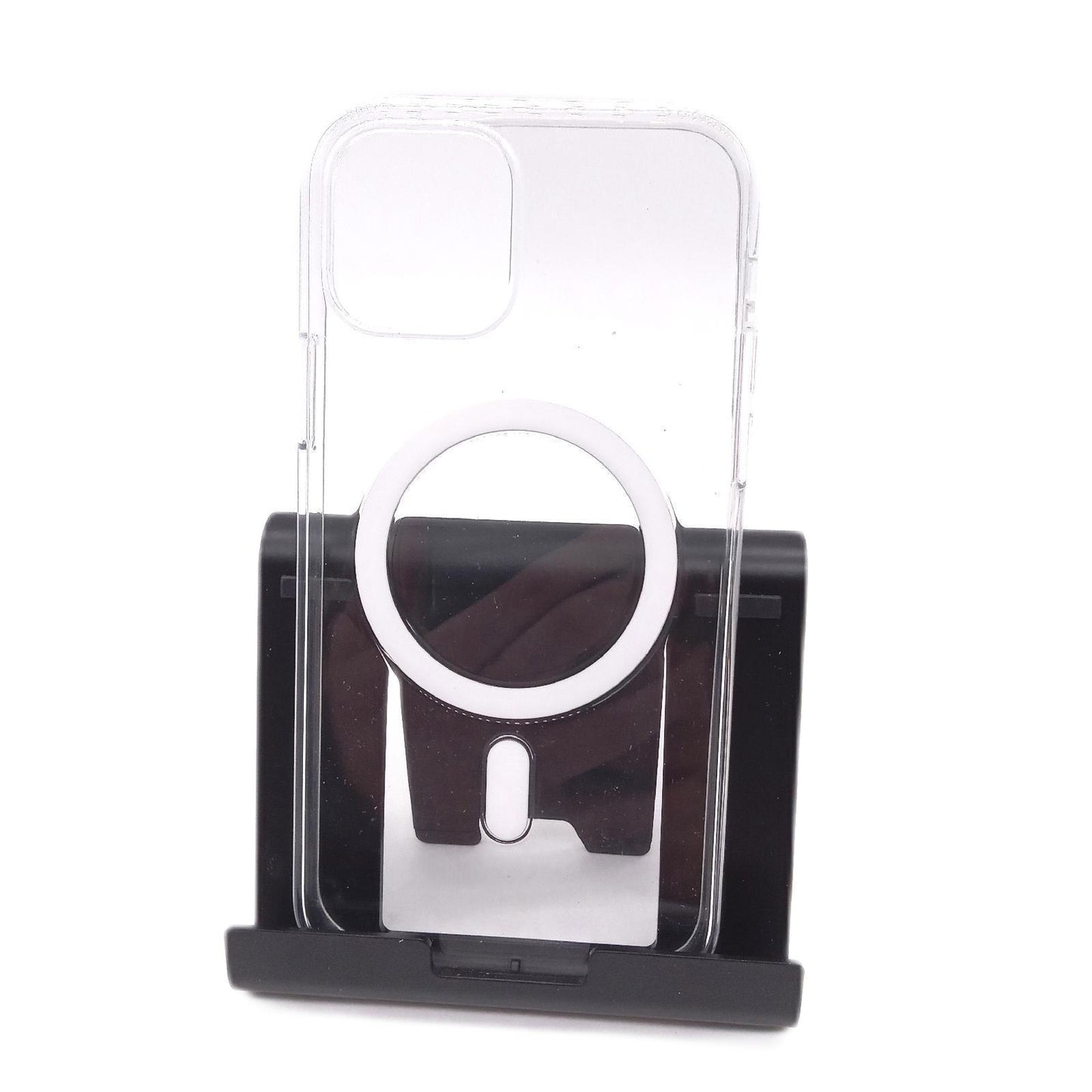 Apple iPhone Handyhülle Schutzhülle iPhone 12 Pro Tasche Transparent Luxus Cover passend für