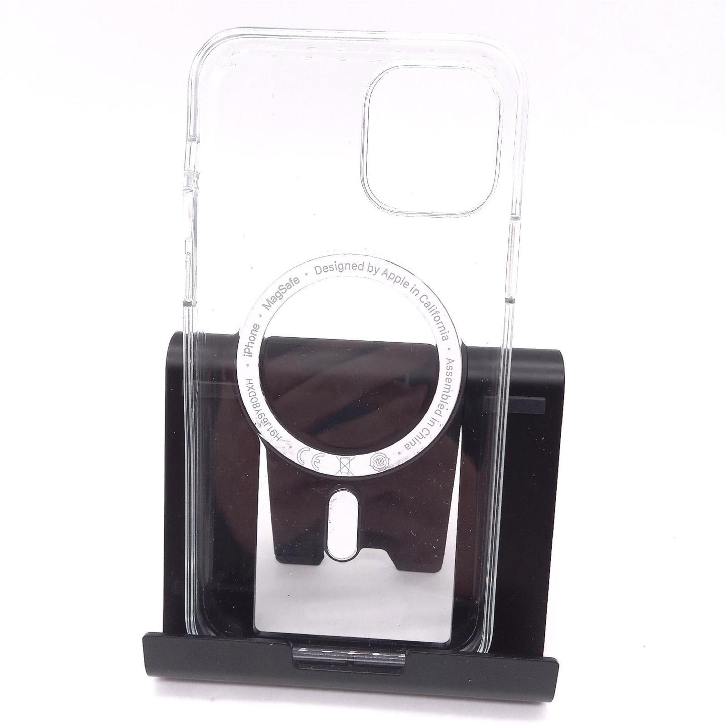 Apple iPhone Handyhülle Schutzhülle iPhone 12 Pro Tasche Transparent Luxus Cover passend für