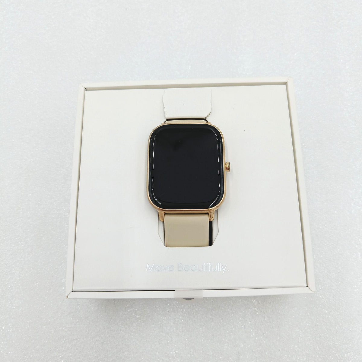 Amazfit GTS Smartwatch - mit Herzfrequenz-Messung  AMOLED-Display  Gorilla Glass 3-5ATM wasserdicht  Rose Pink