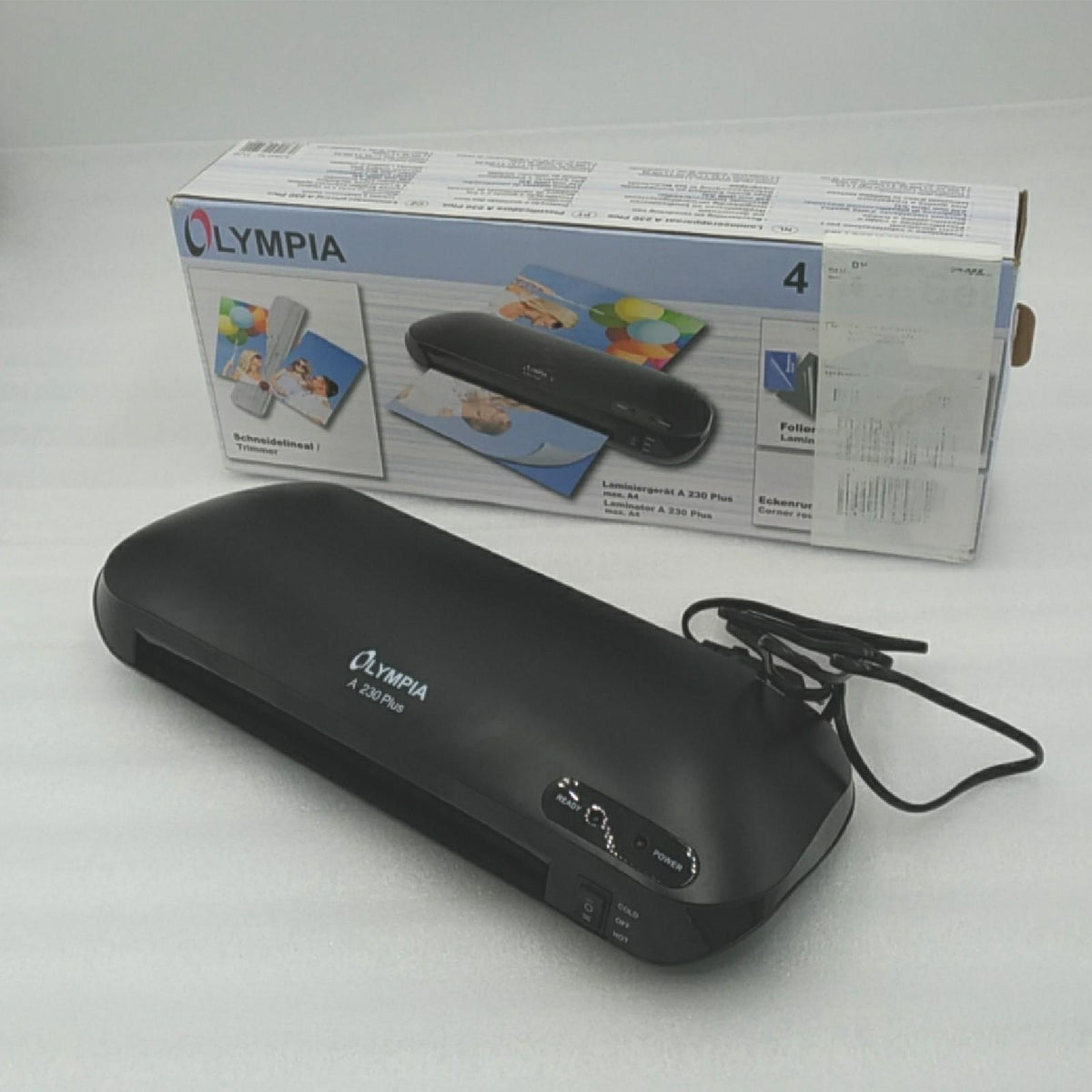 Olympia 3129 Laminierfolien Set 4in1 A4 Format passend Laminator A 230 Plus