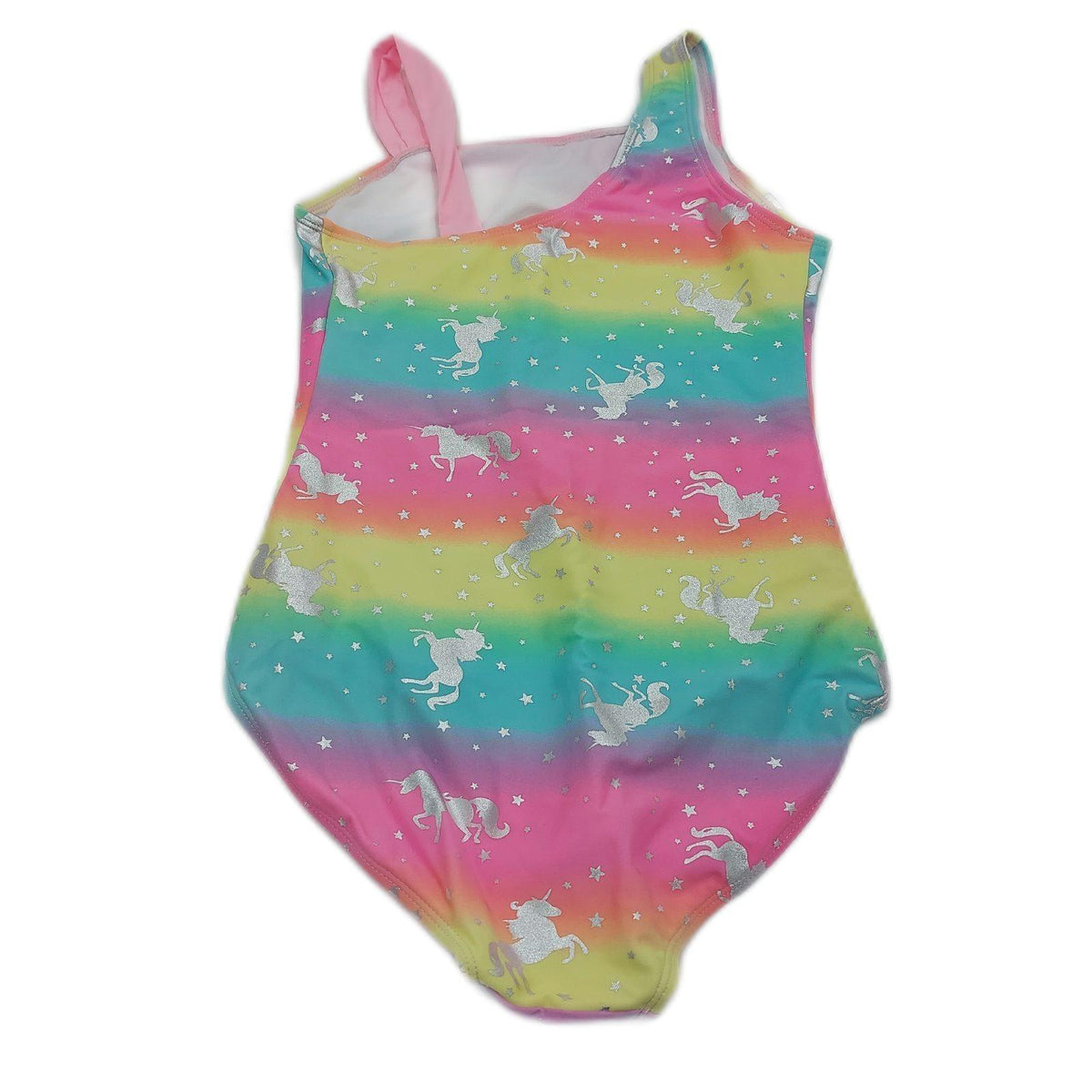 iDrawl One Piece Bademode Mädchen Badeanzug Mehrfarbig Einhorn Sommer Beachwear UPF 50+ 9-10 Jahre