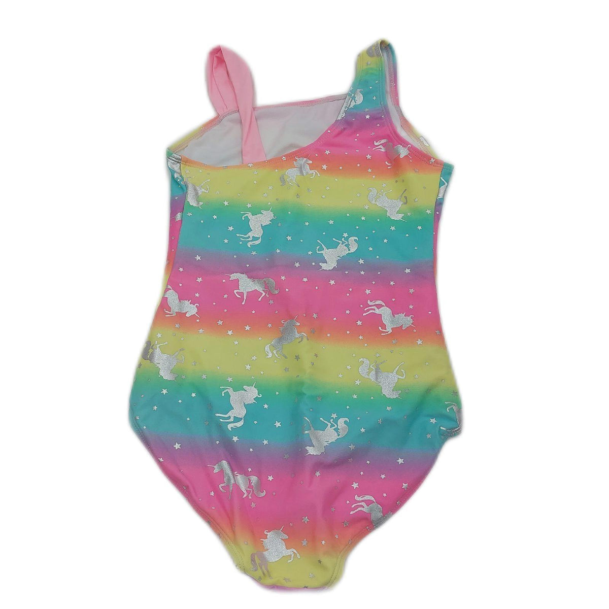 iDrawl One Piece Bademode Mädchen Badeanzug Mehrfarbig Einhorn Sommer Beachwear UPF 50+ 9-10 Jahre