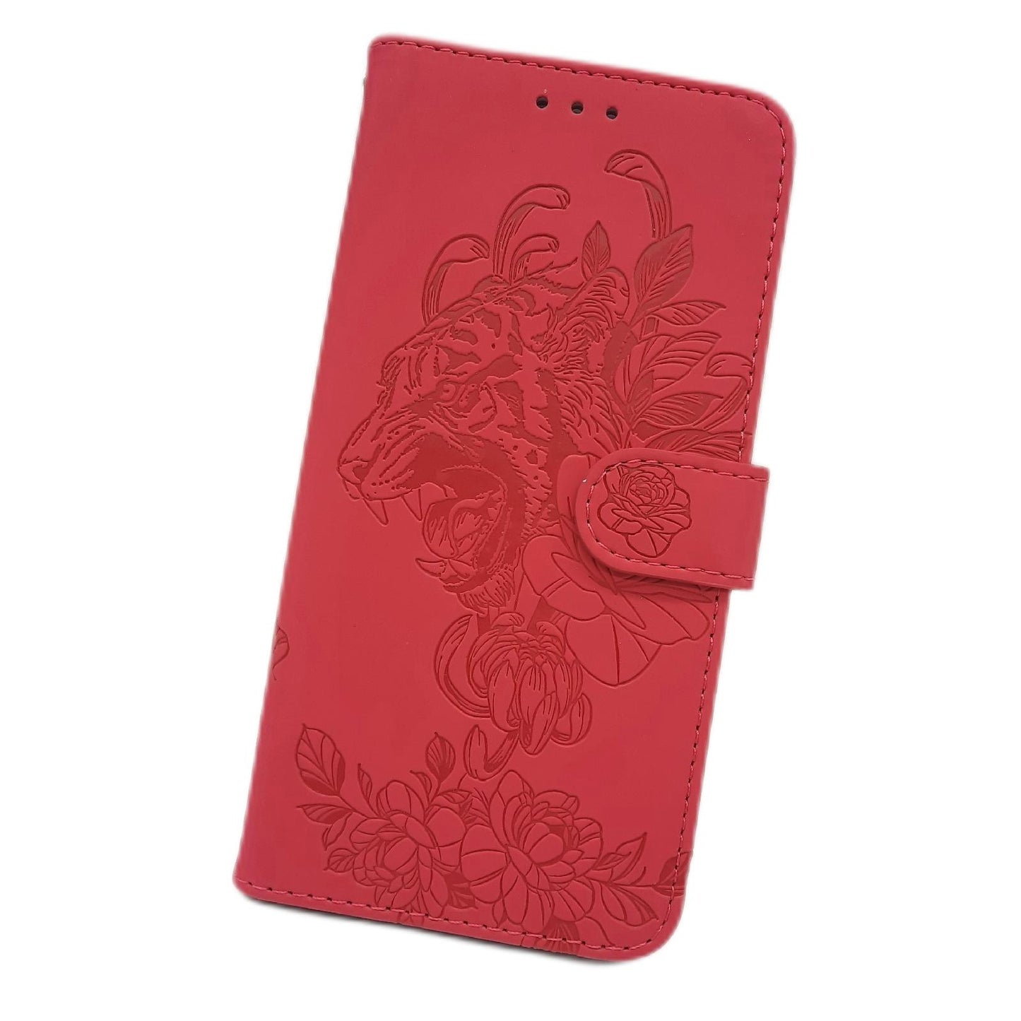 Samsung Handyhülle Leder Schutzhülle Galaxy S21 FE 5G Macluna Premium Design Alltagsschutz
