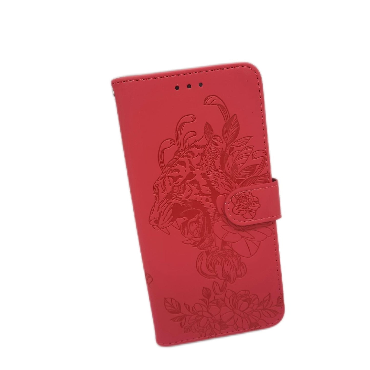 Samsung Handyhülle Leder Schutzhülle Galaxy S21 FE 5G Macluna Premium Design Alltagsschutz