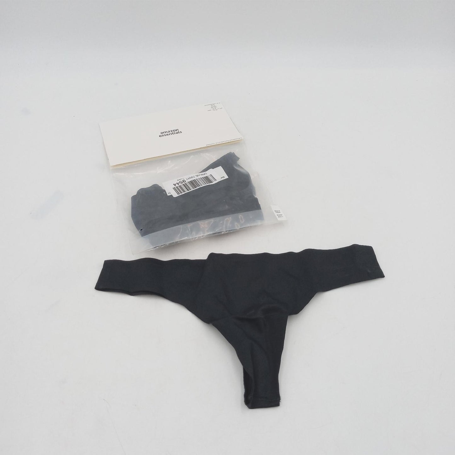 Amazon Essentials Damen Tanga Unterwäsche 4er Pack Schwarz Atmungsaktiv Stretch Komfort