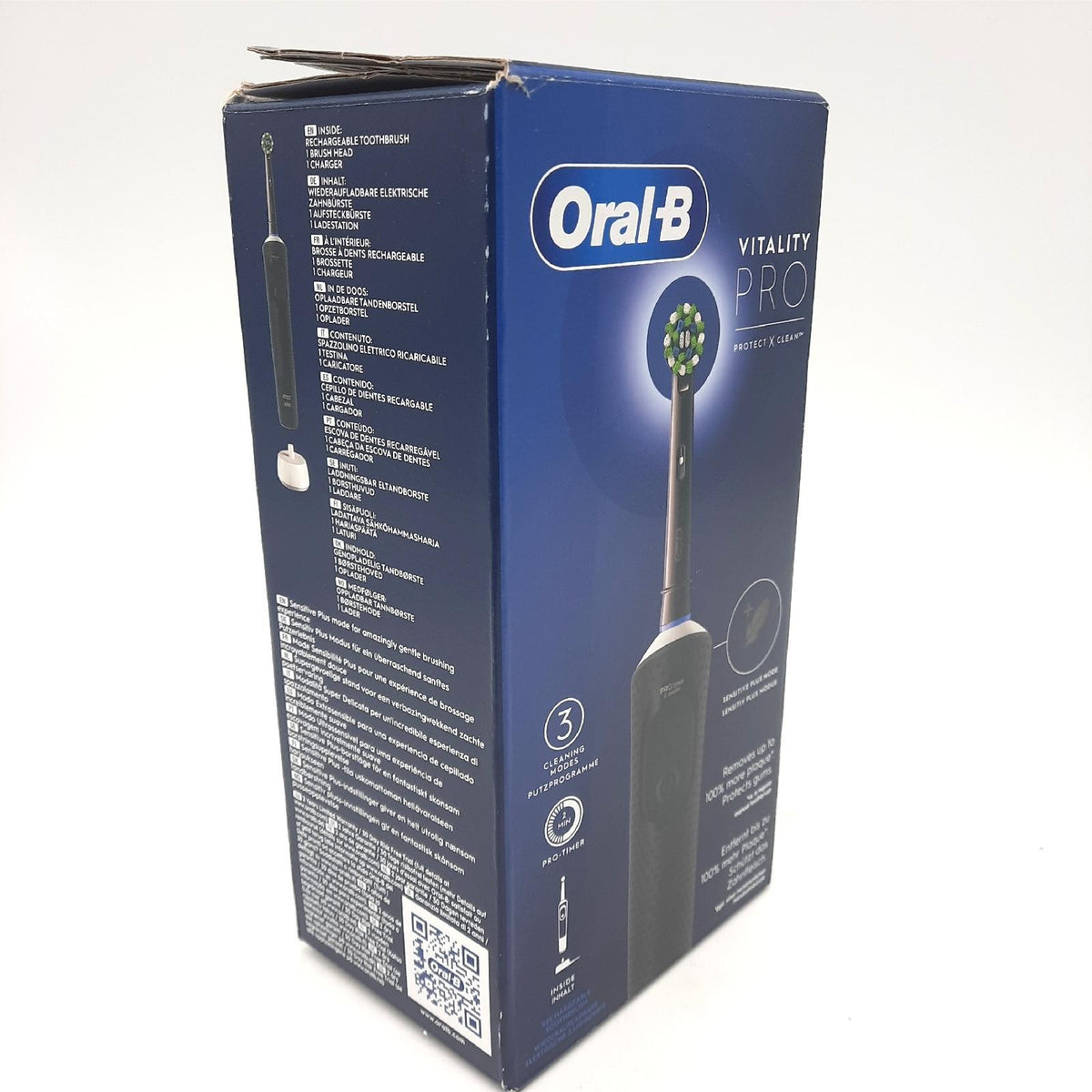 Oral-B Vitality Pro Elektrische Zahnbürste Schwarz