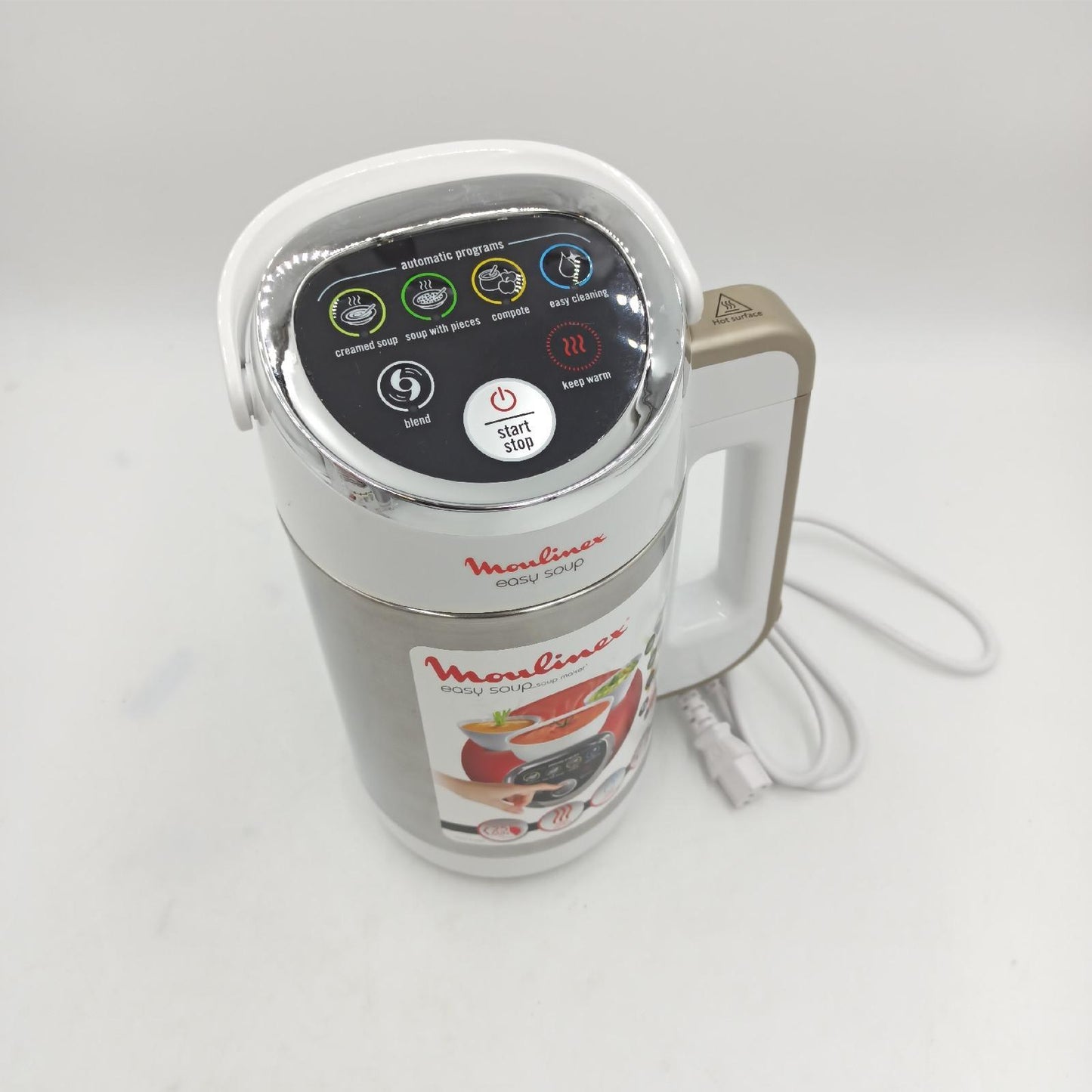 Moulinex Küchenmaschine Mixer Easy Soup Doppelwandige Kapazität Warmhalte Funktion