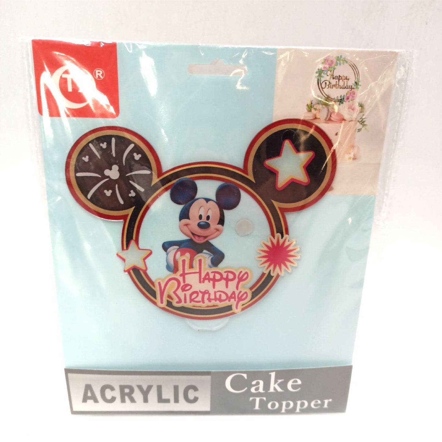 Mickey Minnie Cupcake Toppers Kindergeburtstag Party Muffin Babioms deco