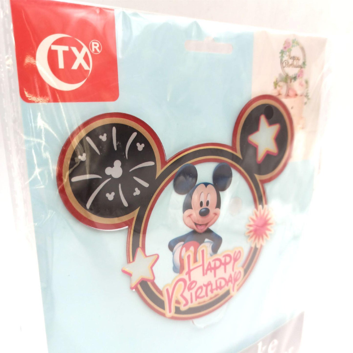 Mickey Minnie Cupcake Toppers Kindergeburtstag Party Muffin Babioms deco