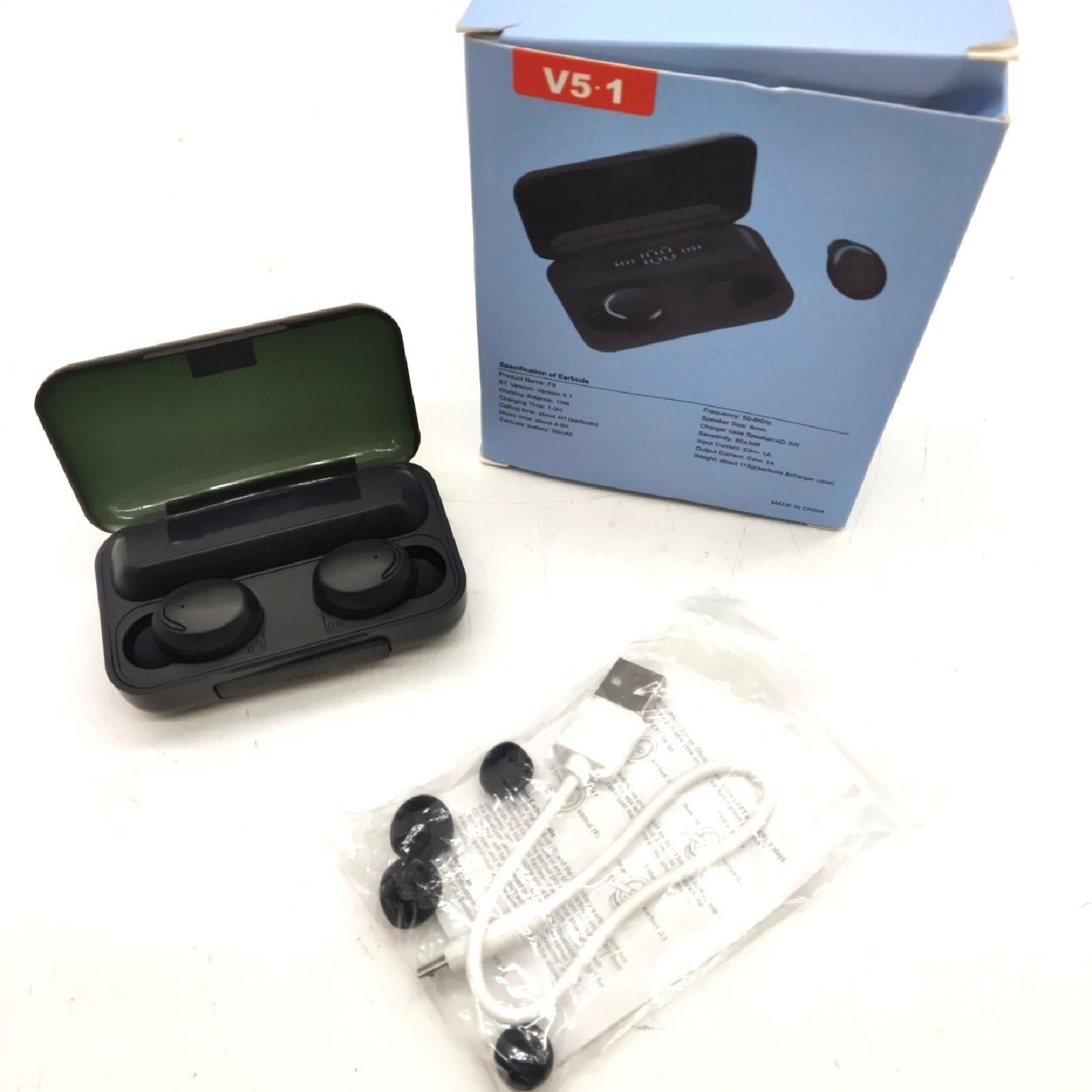 LONUO In Ear Kopfhörer Audio Zubehör Kabellose HiFi Stereo Sound 25 Stunden
