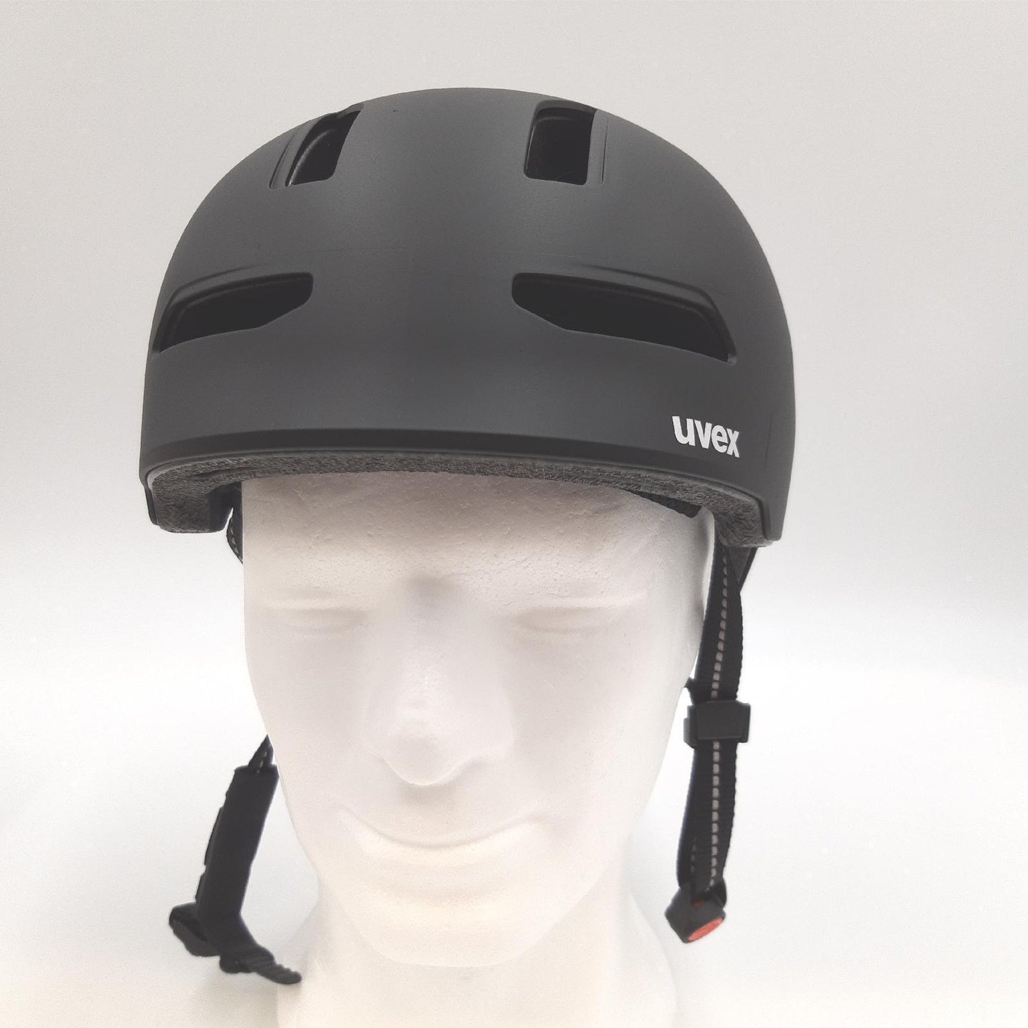 Uvex Fahrradhelm Urban Helm City Planet Nachhaltig Belüftet Komfort Schwarz Matt 54 58 cm für Damen und Herren