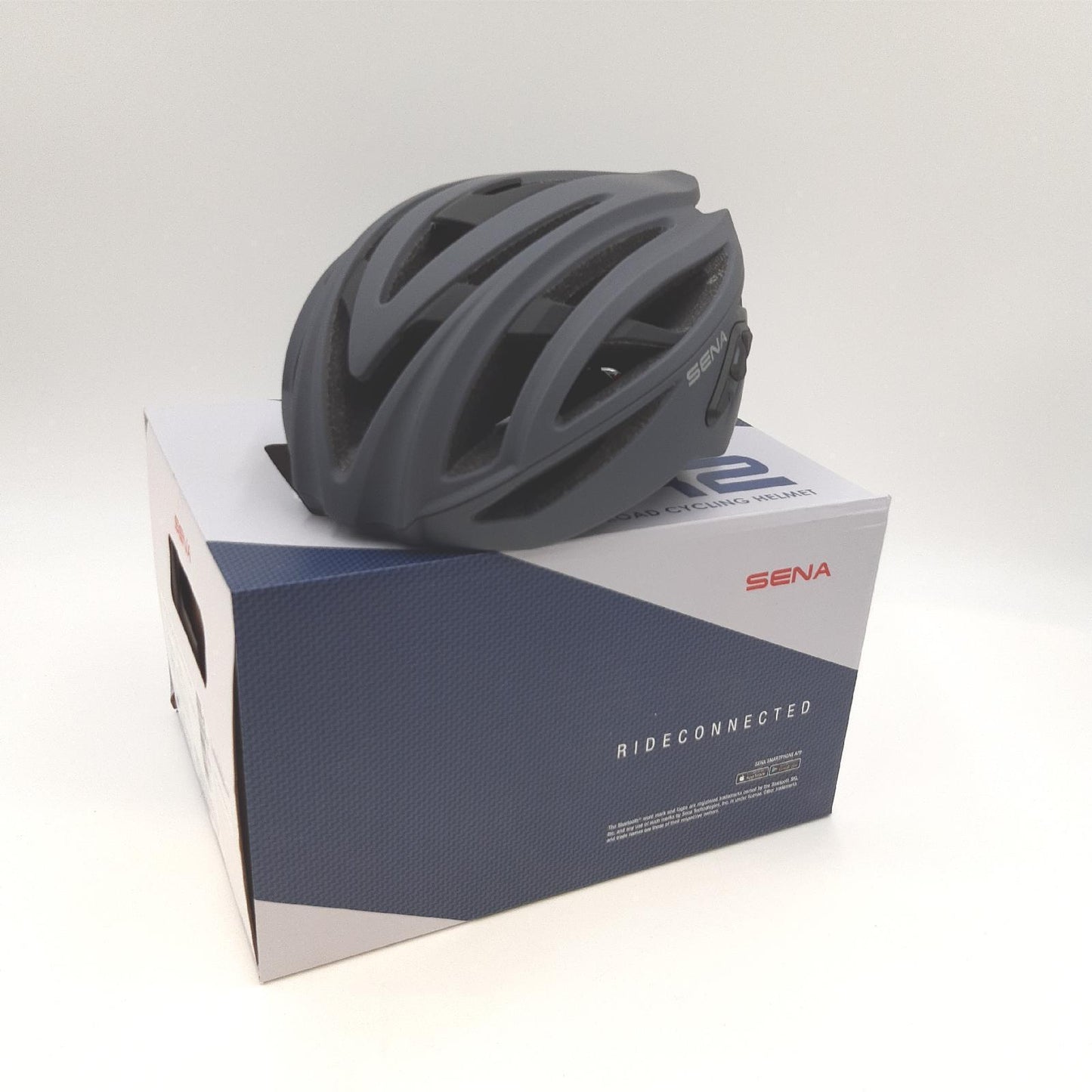 Sena Fahrradhelm Rennradhelme R2 Mattgrau Größe S Schutz Sport Sicherheit