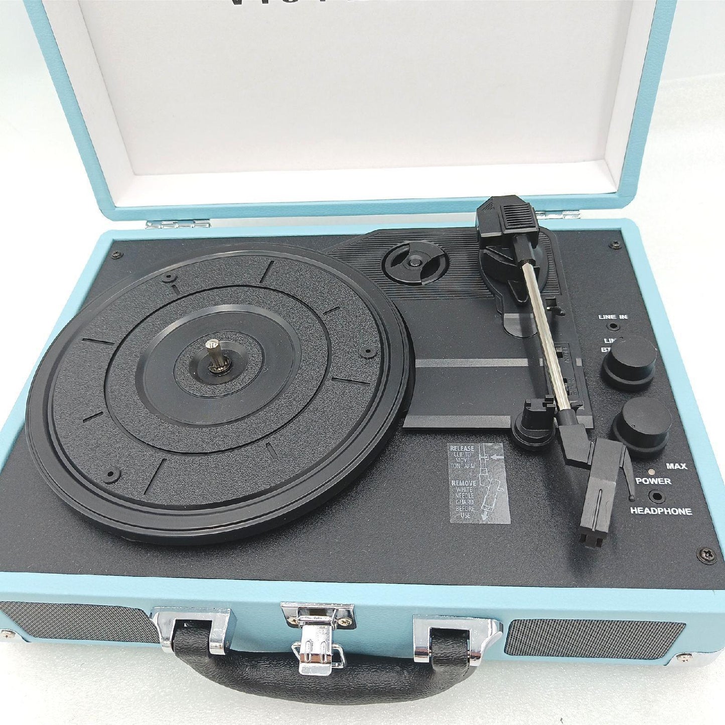 Victrola Vintage 3 Gang Bluetooth Koffer Drehteller Lautsprecher ohne Funktion