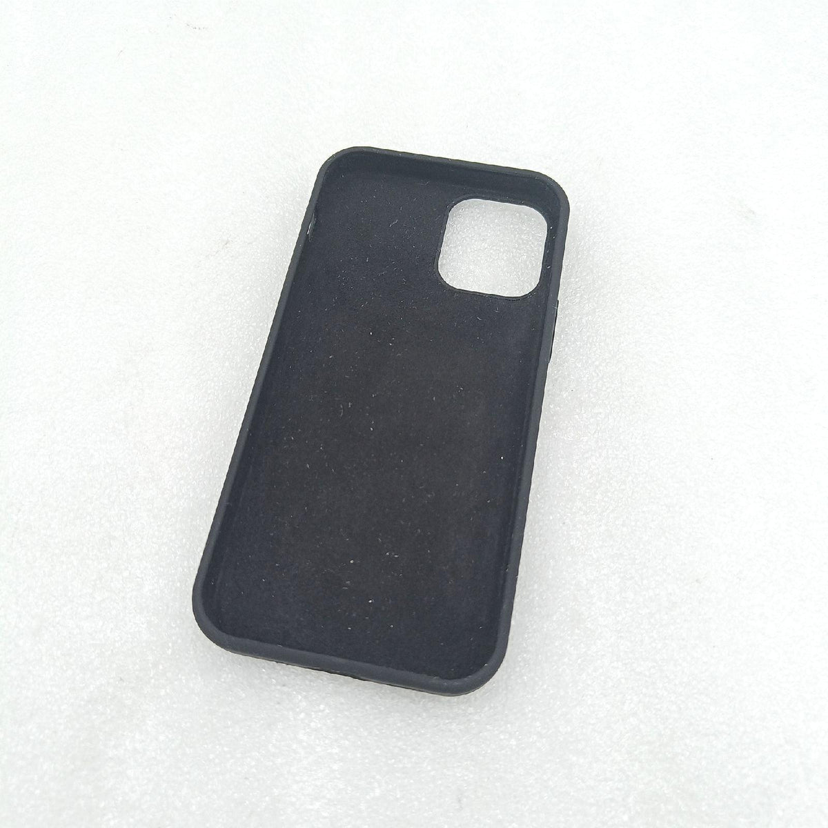 turtleandcase Silikonhülle für iPhone 12 Mini 5 4" - Liquid Silicone Case - Kostenloses Panzerglas - Hochwertiges Silikon mit Rundumschutz - Kratzfestes Mikrofaserfutter Schutzcase Schwarz