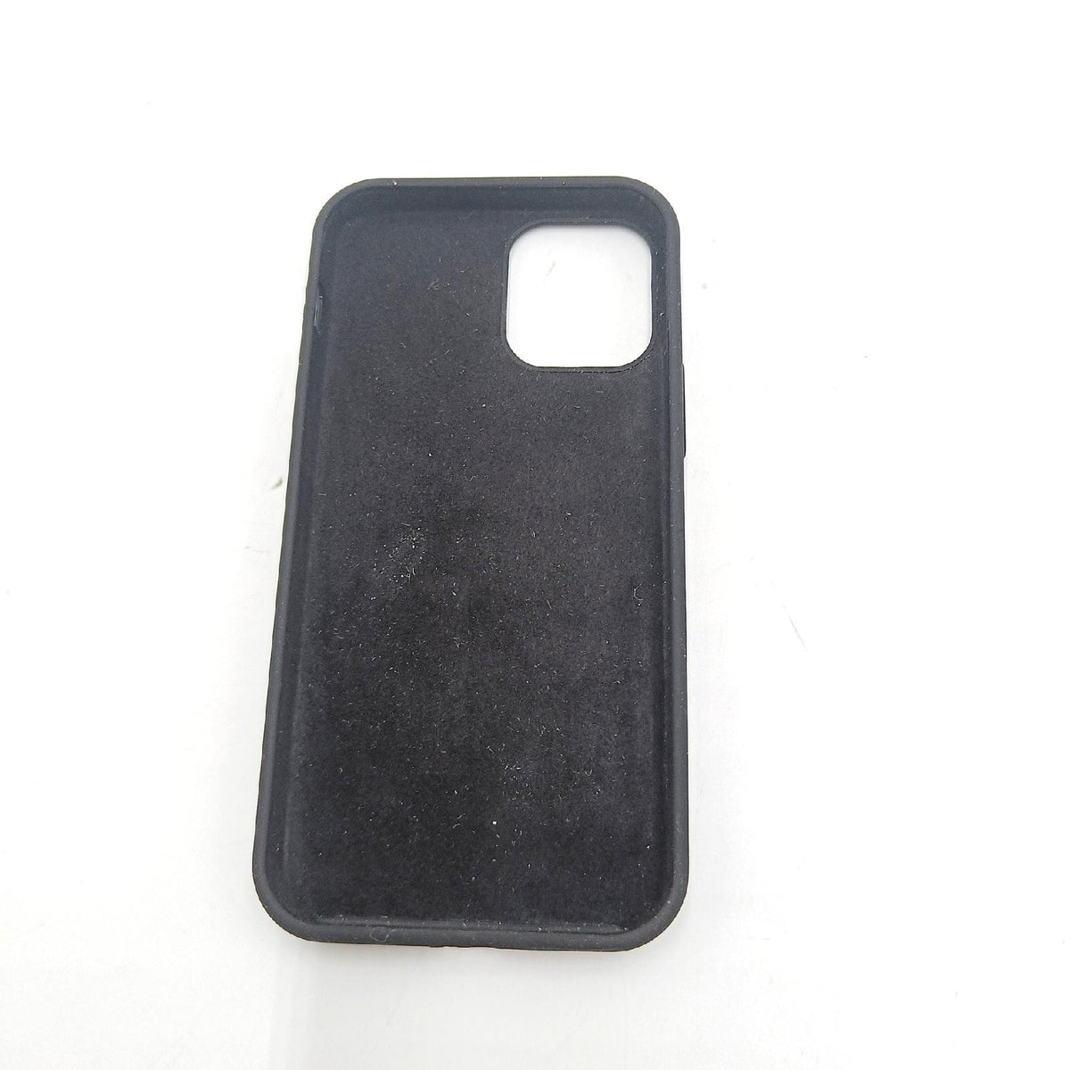turtleandcase Silikonhülle für iPhone 12 Mini 5 4" - Liquid Silicone Case - Kostenloses Panzerglas - Hochwertiges Silikon mit Rundumschutz - Kratzfestes Mikrofaserfutter Schutzcase Schwarz
