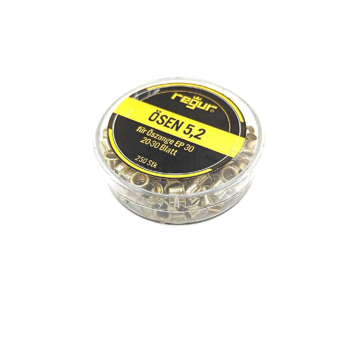 REGUR Ösen 5 2mm für EP 30 Stanz- und Ösenzange  250 Stück für 20 - 30 Blatt für Verträge  zum Präsentieren  Reparieren  Basteln  Verzieren.