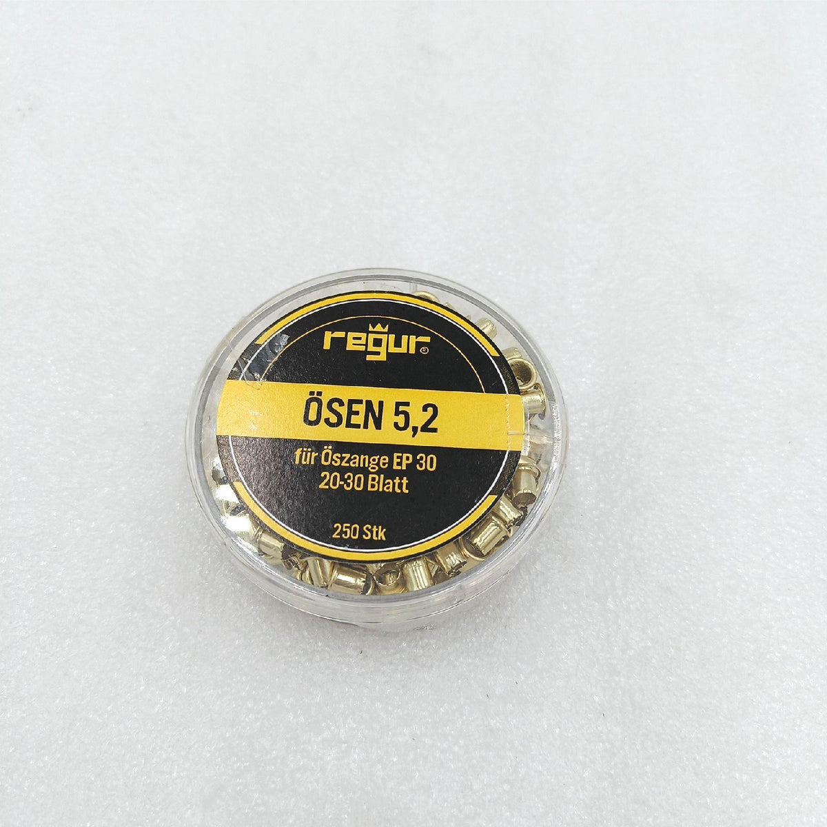 REGUR Ösen 5 2mm für EP 30 Stanz- und Ösenzange  250 Stück für 20 - 30 Blatt für Verträge  zum Präsentieren  Reparieren  Basteln  Verzieren.