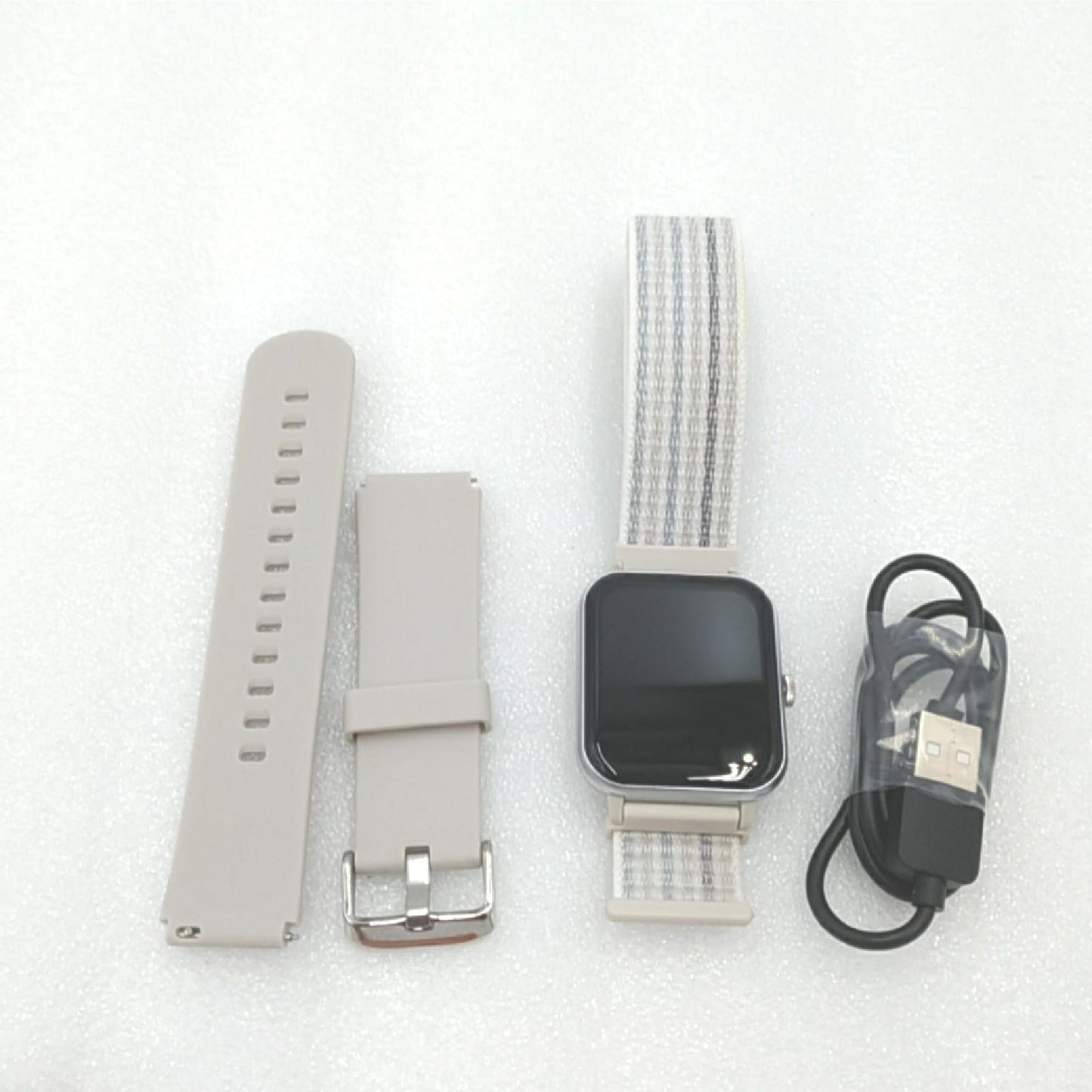 IOWODO Smartwatch Fitnessuhr Elektronik 169 Zoll IP68 Wasserdicht Pulsm