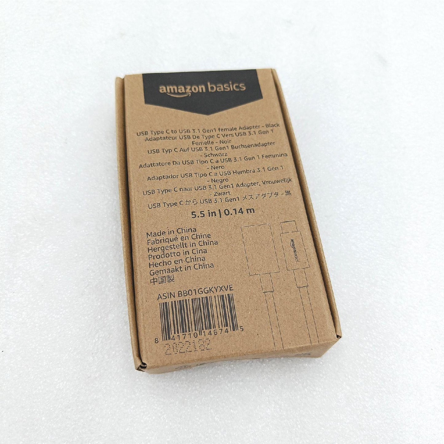 Amazon Basics Adapterkabel Konverter Usb Kabel USB C auf USB A Stecker Laptops Tablets Tele