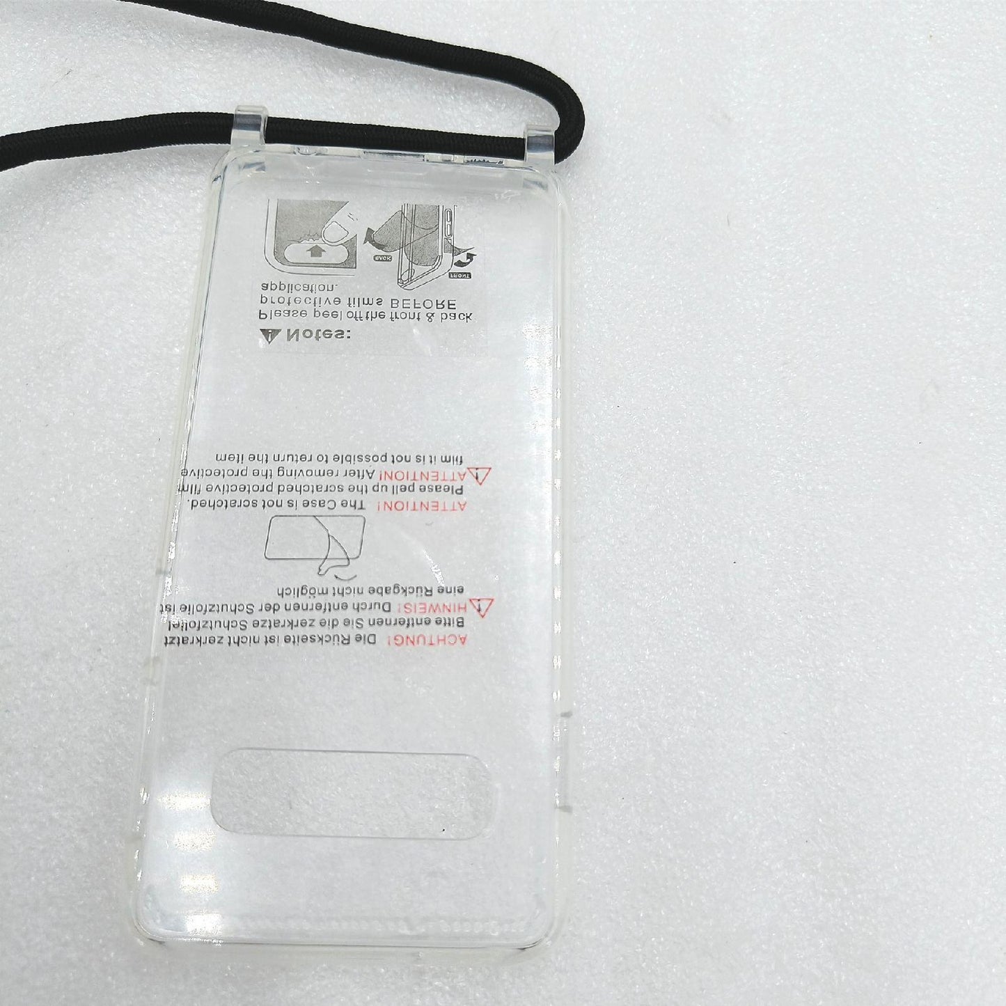 Nupcknn Handykette Hülle für Samsung Galaxy S10 6.1" Hülle TPU Bumper+PC Back (4