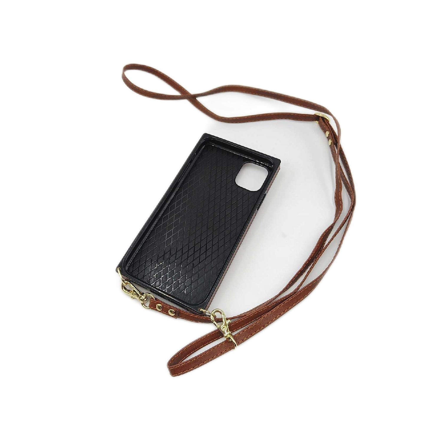 DEFBSC iPhone 11 Hülle Lanyard Kartenhalter PU Leder Handyhülle Schutzhülle für optimalen Schutz