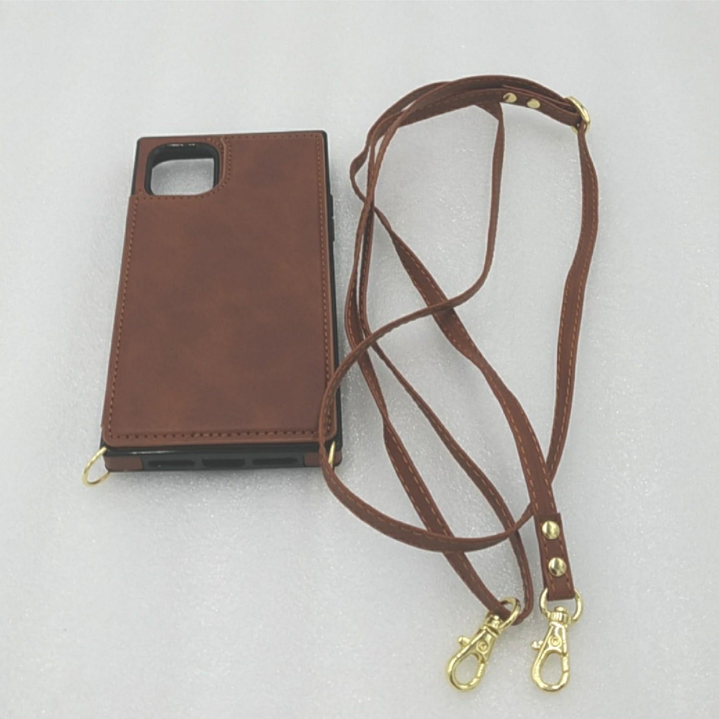 DEFBSC iPhone 11 Hülle Lanyard Kartenhalter PU Leder Handyhülle Schutzhülle für optimalen Schutz
