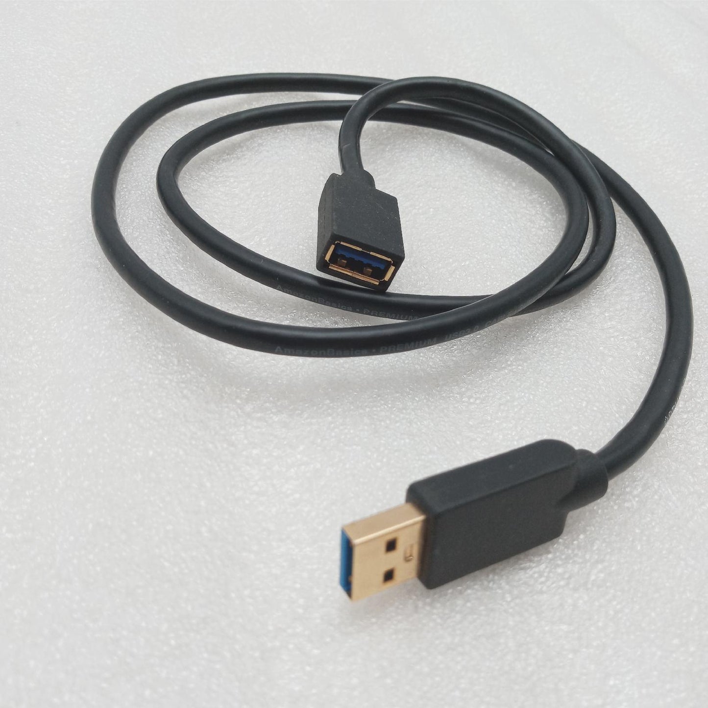 Amazon Basics USB Verlängerungskabel Kabel Zubehör USB A auf USB A 3 0 Schwarz