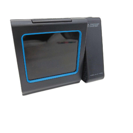 La Crosse Technology Funkwecker Uhr Schlafzimmer WT551 Projektion rotes LCD Display Schwarz