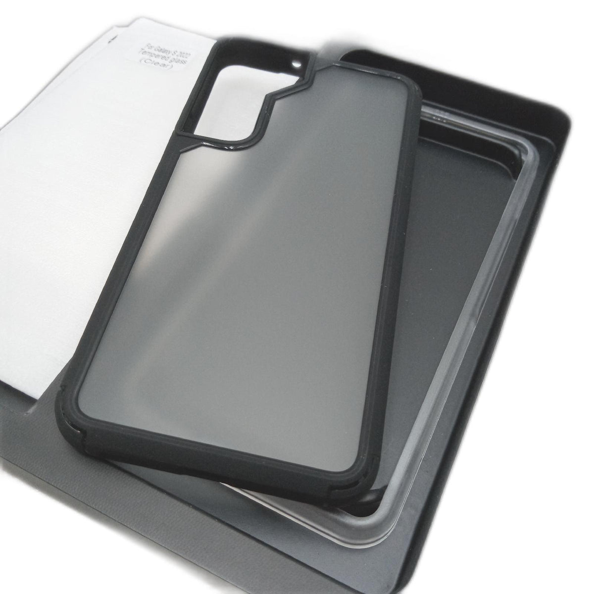 Samsung Galaxy S22 Huelle Schutz Militairqualitaet Schutzfolie inkl