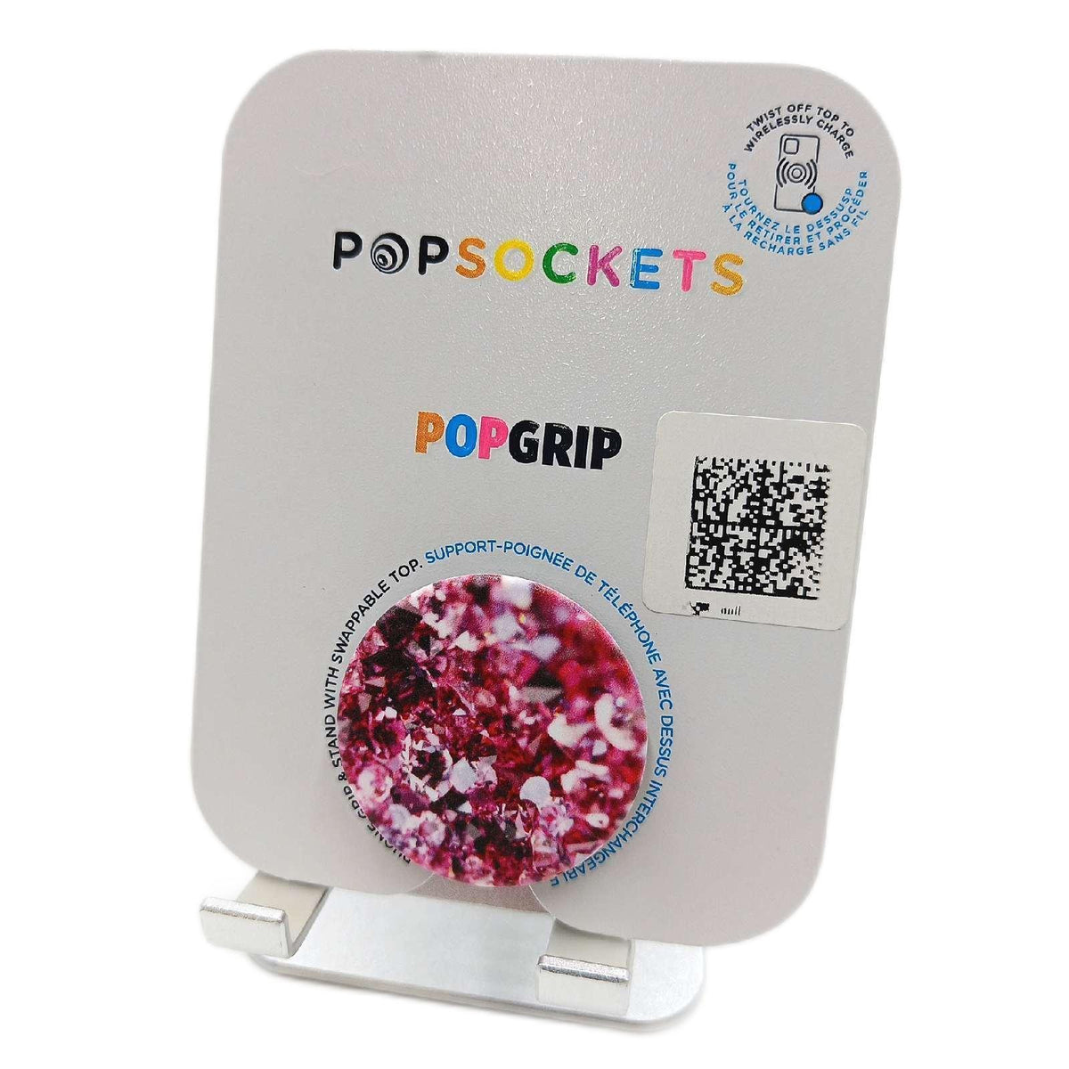 Popsockets PopGrip Handy Zubehör Pink Diamanten austauschbar bequem modern praktisch