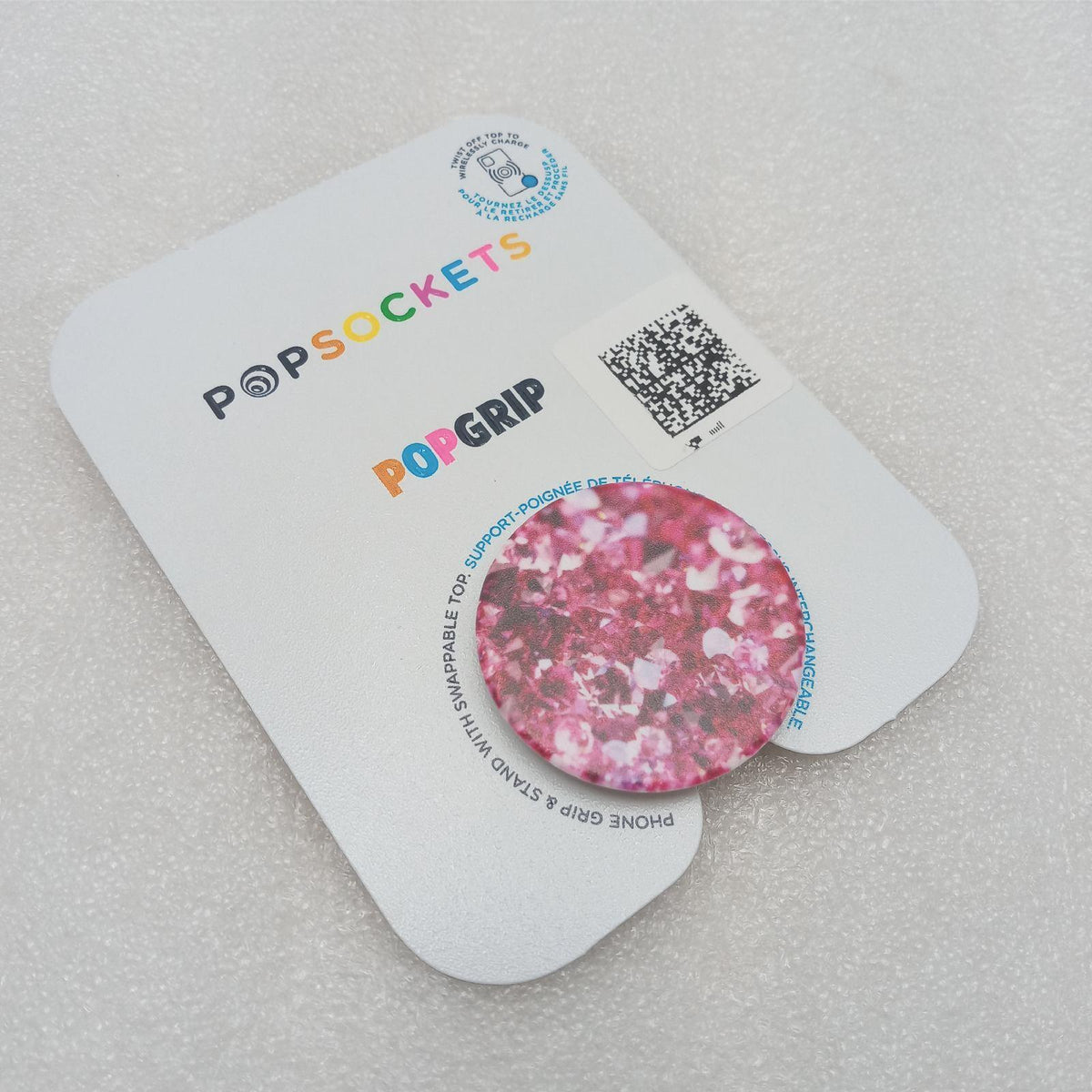 Popsockets PopGrip Handy Zubehör Pink Diamanten austauschbar bequem modern praktisch