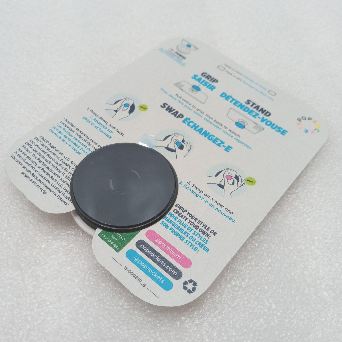 Popsockets PopGrip Handy Zubehör Pink Diamanten austauschbar bequem modern praktisch